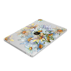 Lex Altern Hard Plastic MacBook Case Watercolor Daisies