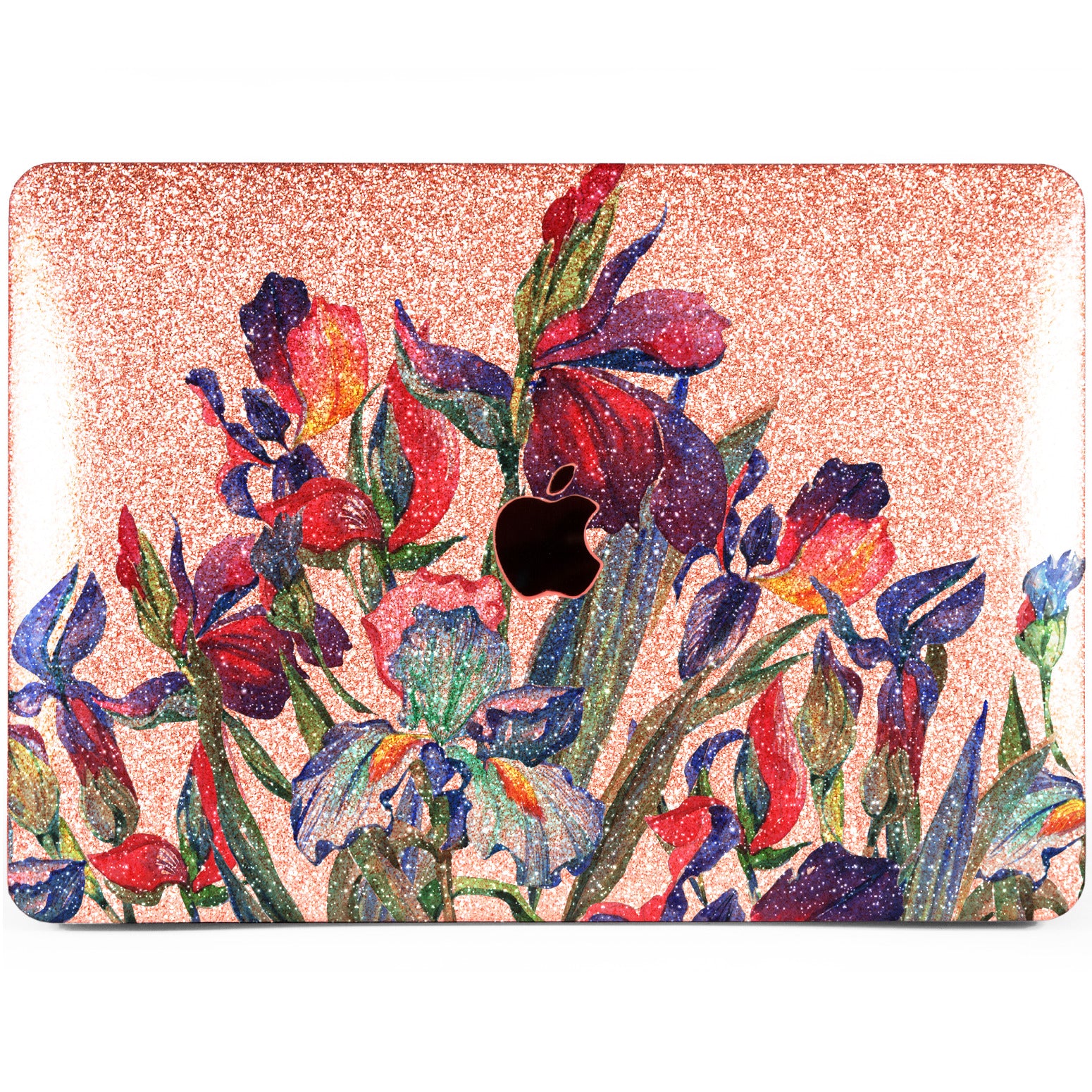Lex Altern MacBook Glitter Case Iris Blue