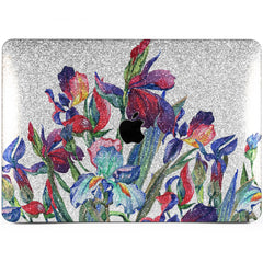 Lex Altern MacBook Glitter Case Iris Blue
