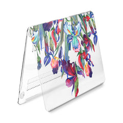 Lex Altern Hard Plastic MacBook Case Iris Blue