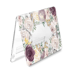 Lex Altern Hard Plastic MacBook Case Light Roses