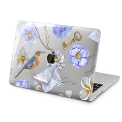 Lex Altern Lex Altern Floral Bird Case for your Laptop Apple Macbook.