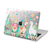 Lex Altern Hard Plastic MacBook Case Cute Llamas