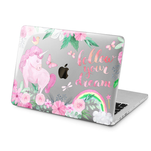 Lex Altern Lex Altern Pink Unicorn Case for your Laptop Apple Macbook.
