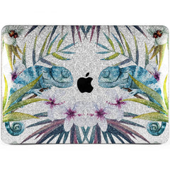 Lex Altern MacBook Glitter Case Tropical Chameleon