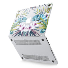 Lex Altern Hard Plastic MacBook Case Tropical Chameleon