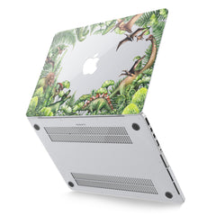 Lex Altern Hard Plastic MacBook Case Tropical Dinosaurs