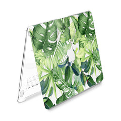 Lex Altern Hard Plastic MacBook Case Green Plants