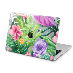 Lex Altern Lex Altern Exotic Flowers Case for your Laptop Apple Macbook.