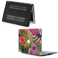 Lex Altern MacBook Glitter Case Exotic Flowers