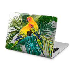 Lex Altern Lex Altern Tropical Parrots Case for your Laptop Apple Macbook.