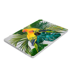 Lex Altern Hard Plastic MacBook Case Tropical Parrots