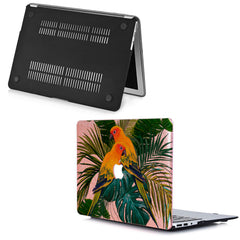Lex Altern MacBook Glitter Case Tropical Parrots