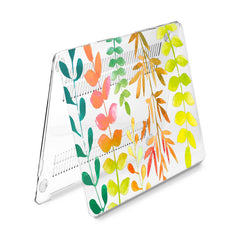 Lex Altern Hard Plastic MacBook Case Colorful Leaves