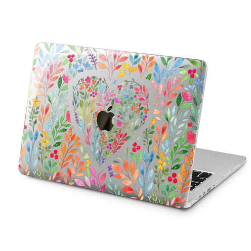 Lex Altern Lex Altern Floral Heart Case for your Laptop Apple Macbook.