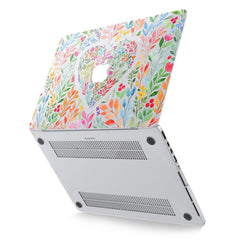 Lex Altern Hard Plastic MacBook Case Floral Heart