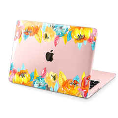 Lex Altern Hard Plastic MacBook Case Autumn Flowers