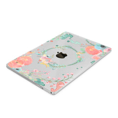 Lex Altern Hard Plastic MacBook Case Floral Hoop