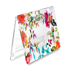 Lex Altern Hard Plastic MacBook Case Floral Birds