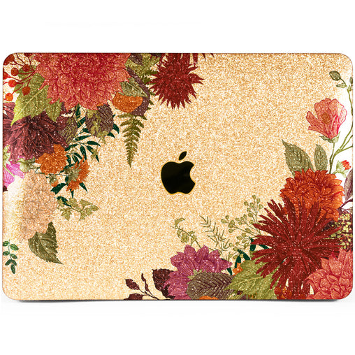 Lex Altern MacBook Glitter Case Bright Bouquet