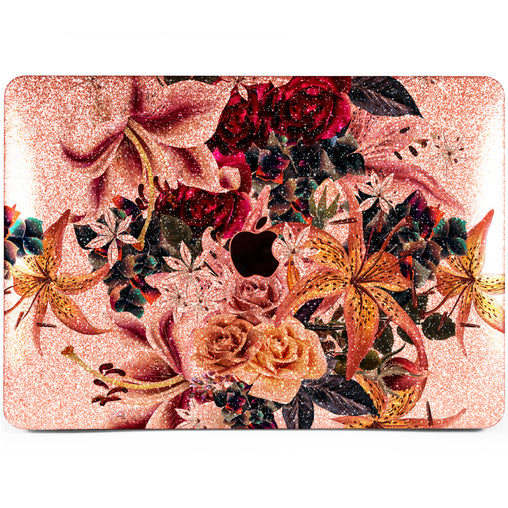 Lex Altern MacBook Glitter Case Amazing Lilies