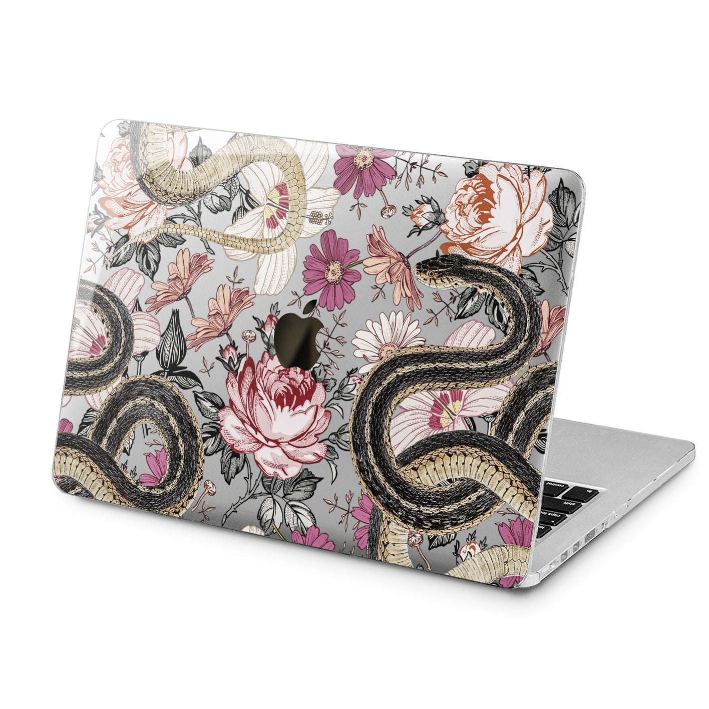 Lex Altern Lex Altern Botanical Snakes Case for your Laptop Apple Macbook.