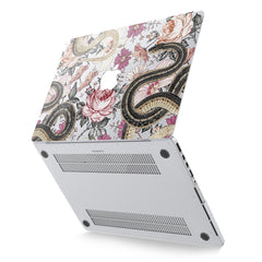 Lex Altern Hard Plastic MacBook Case Botanical Snakes