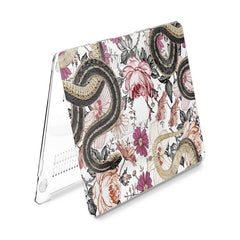 Lex Altern Hard Plastic MacBook Case Botanical Snakes