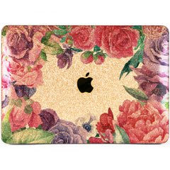 Lex Altern MacBook Glitter Case Floral Bouquet
