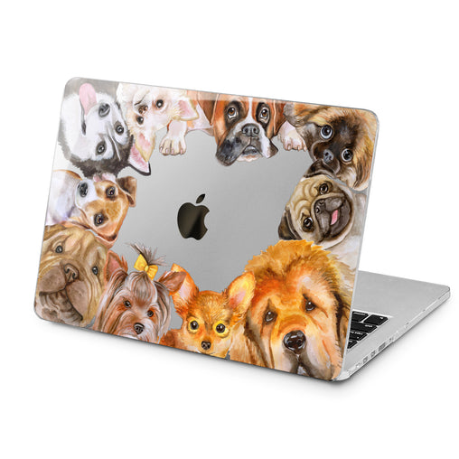 Lex Altern Lex Altern Lovely Dogs Case for your Laptop Apple Macbook.