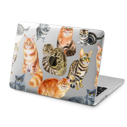 Lex Altern Lex Altern Cat's Theme Case for your Laptop Apple Macbook.