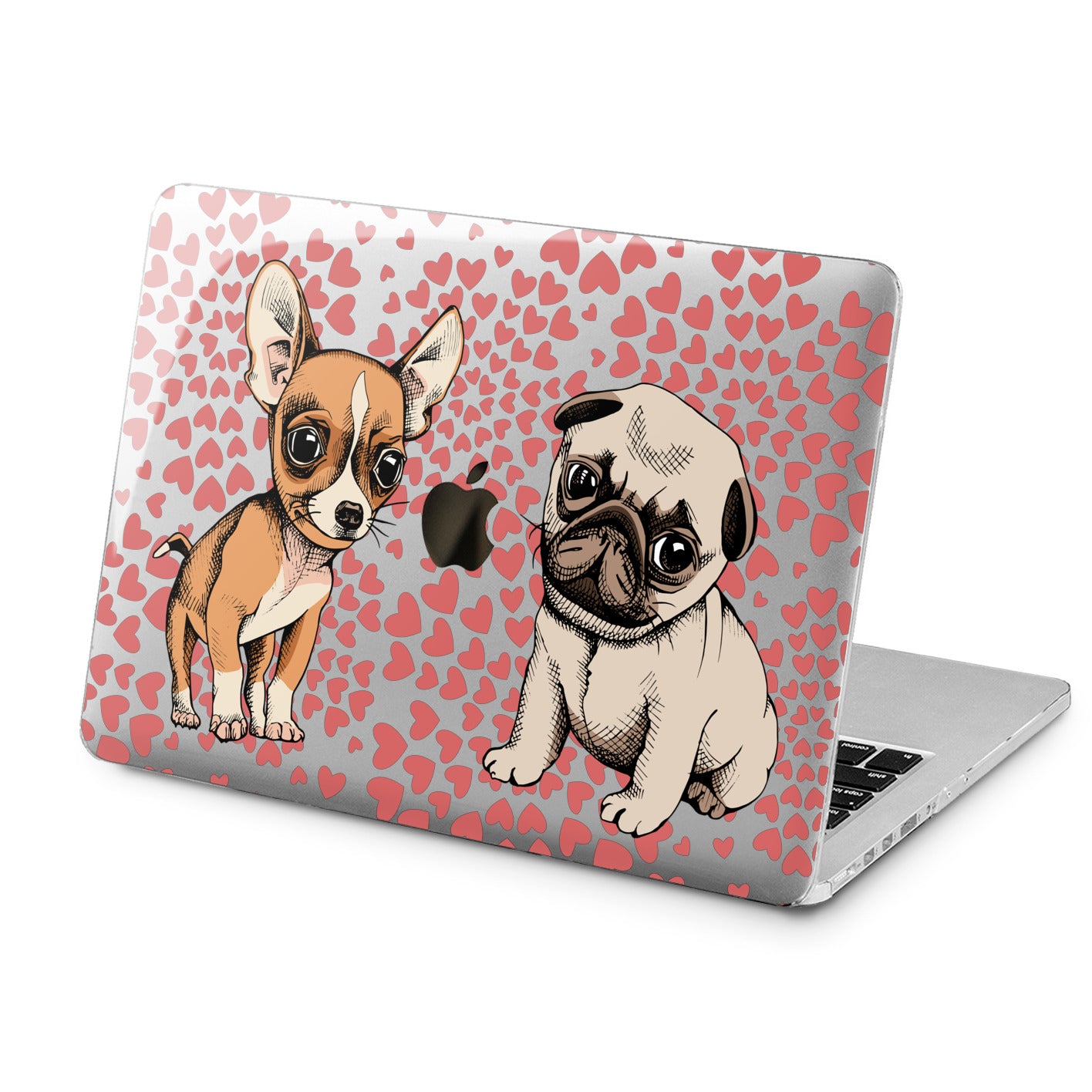 Lex Altern Lex Altern Cute Puppies Case for your Laptop Apple Macbook.