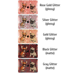 Lex Altern MacBook Glitter Case Cute Puppies