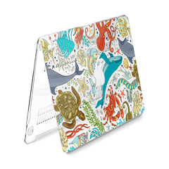 Lex Altern Hard Plastic MacBook Case Ocean Animals Print