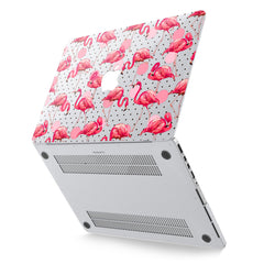 Lex Altern Hard Plastic MacBook Case Pink Flamingo