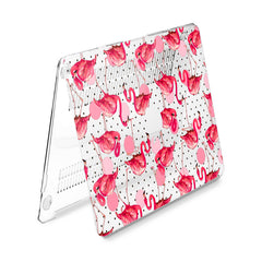 Lex Altern Hard Plastic MacBook Case Pink Flamingo