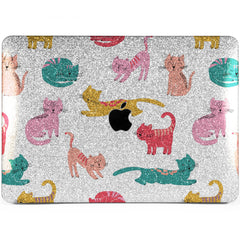 Lex Altern MacBook Glitter Case Colored Cat