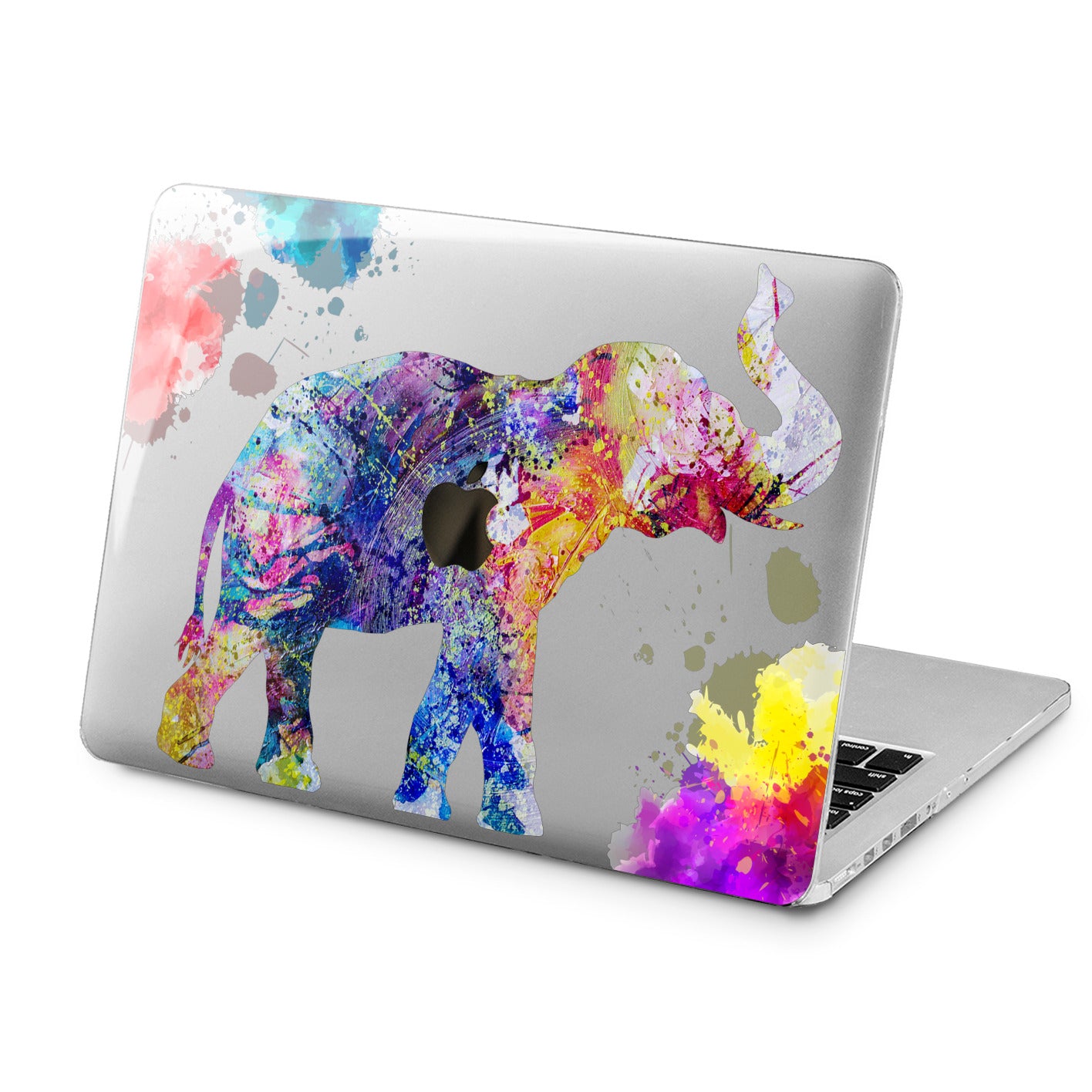 Lex Altern Lex Altern Colorful Elephant Case for your Laptop Apple Macbook.