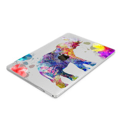 Lex Altern Hard Plastic MacBook Case Colorful Elephant