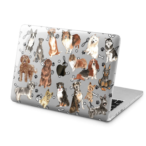 Lex Altern Lex Altern Amazing Dogs Case for your Laptop Apple Macbook.