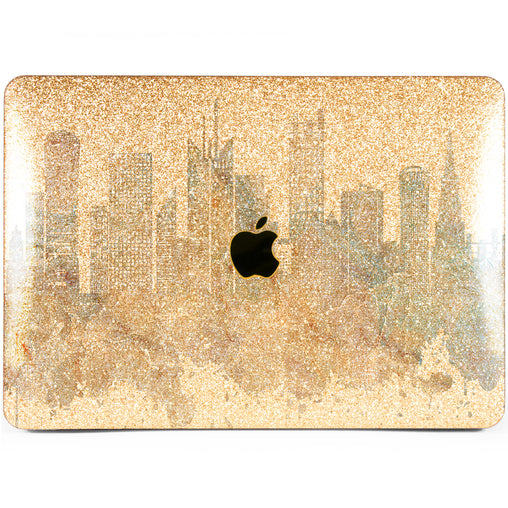 Lex Altern MacBook Glitter Case Urban Theme