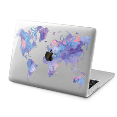 Lex Altern Lex Altern Continental Map Case for your Laptop Apple Macbook.