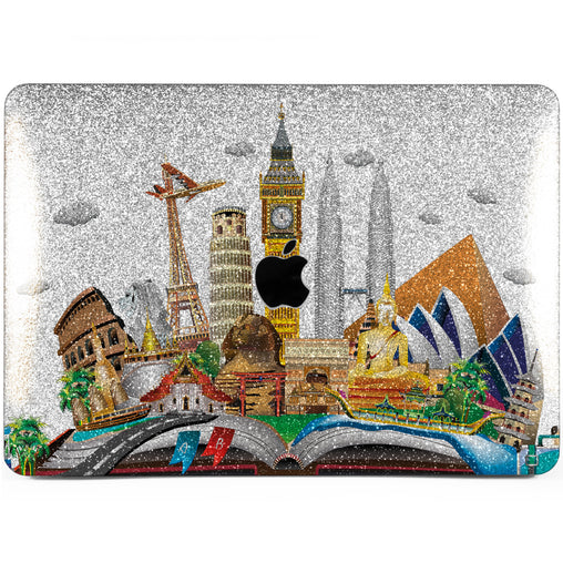 Lex Altern MacBook Glitter Case Wonders World