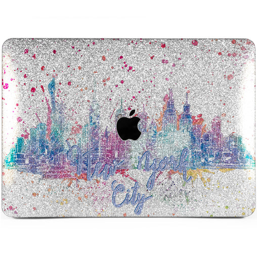Lex Altern MacBook Glitter Case New York City