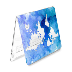 Lex Altern Hard Plastic MacBook Case Earth Map