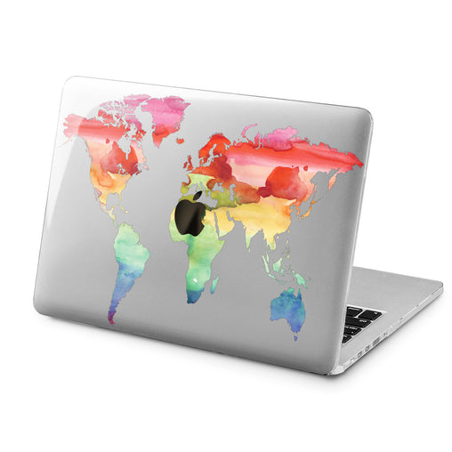 Lex Altern Lex Altern Colorful Map Case for your Laptop Apple Macbook.