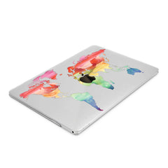 Lex Altern Hard Plastic MacBook Case Colorful Map