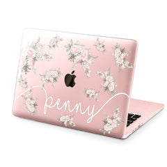 Lex Altern Hard Plastic MacBook Case Pink Roses