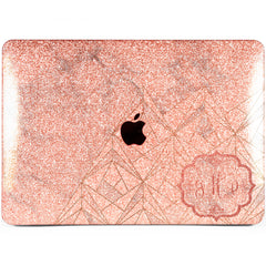 Lex Altern MacBook Glitter Case Marble Geometric