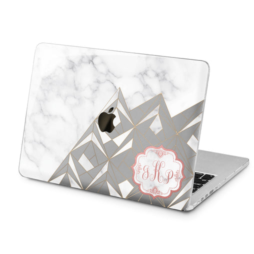 Lex Altern Lex Altern Marble Geometric Case for your Laptop Apple Macbook.